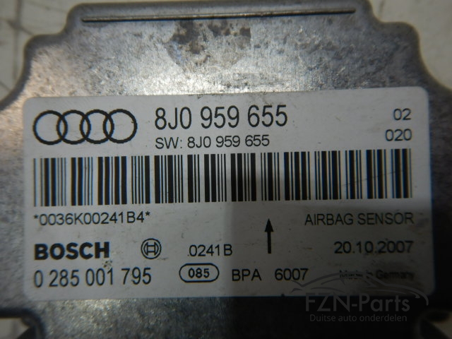 Audi TT 8J Airbagmodule 8J0959655