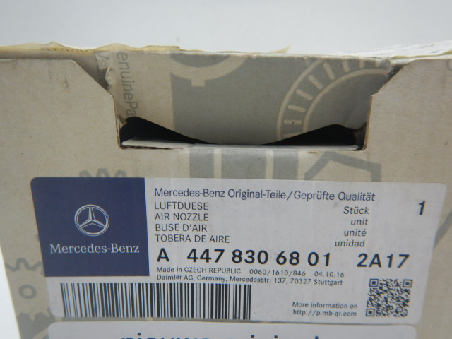   Mercedes-Benz Vito W447 Luchtrooster A4478306801 NIEUW 
