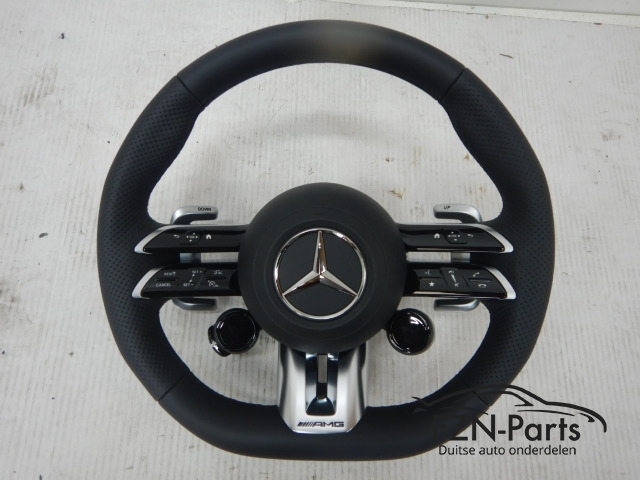 Mercedes-Benz C63 E63 W206 W213 AMG Stuur Leer MF+F1+Airbag