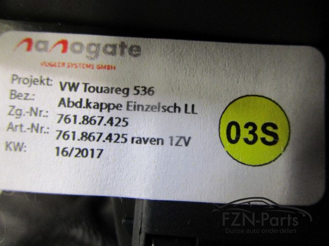 VW Touareg 760 Elektrische Achterklep Veren + bekleding