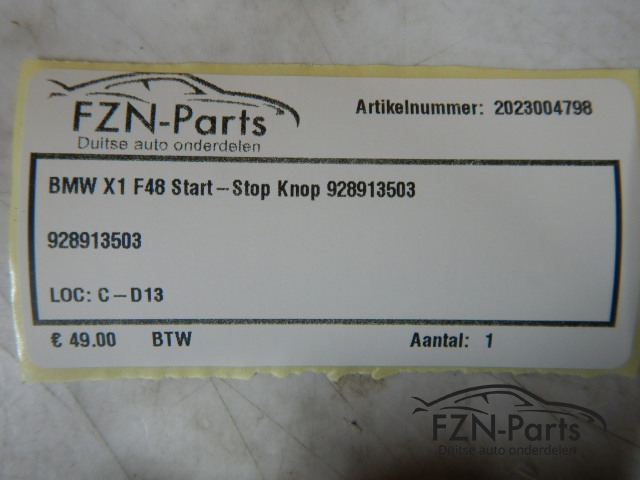 BMW X1 F48 Start-Stop 928913503