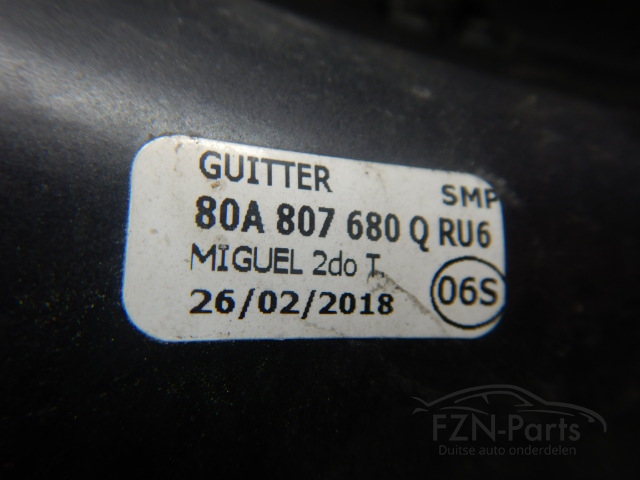 Audi SQ5 80A Voorbumper Inleg R Rechts ACC 80A807680Q
