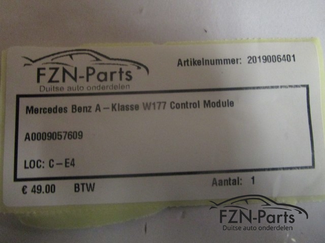 Mercedes-Benz A-Klasse A-Klasse W177 Control Module