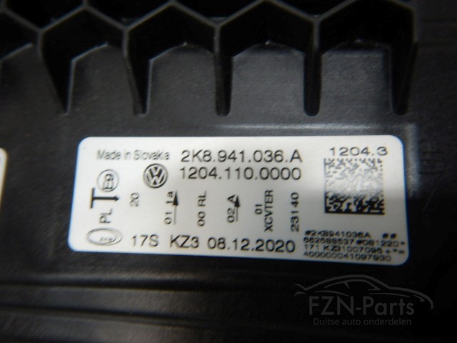 VW Caddy 2K8 Koplampen Set VOLLED L+R 035A / 036A
