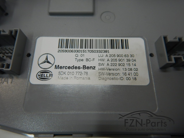 Mercedes-Benz GLC W253 Boordnet A2059006330