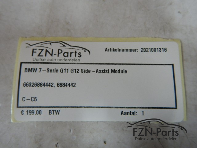 BMW 7-Serie G11 G12 Side-Assist Module