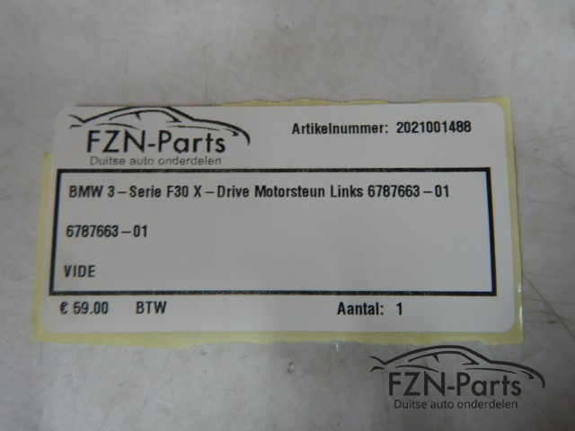 BMW 3-Serie F30 X-Drive Motorsteun Links 6787663-01