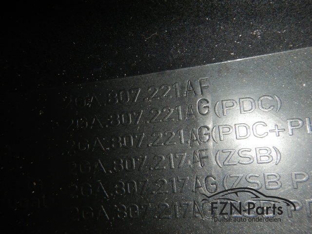 VW T-Roc 2GA Voorbumper 4PDC 2GA807221AF LC9X