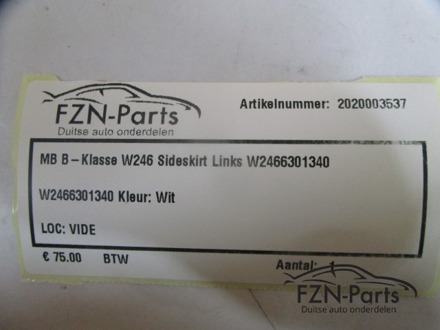 Mercedes-Benz B-klasse W246 Sideskirt Rechts W2466301340