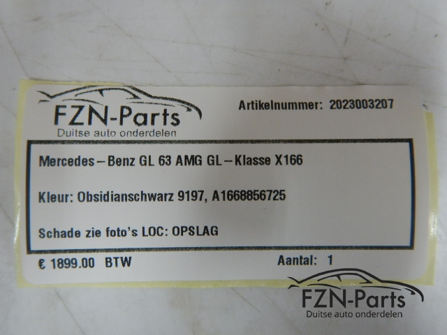 Mercedes-Benz GL-Klasse GL63 AMG X166 Achterbumper