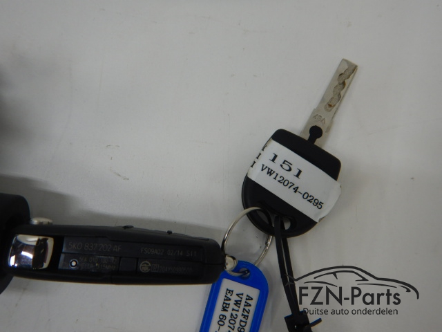VW E-up! Starterset KM-Teller+ 2 sleutels