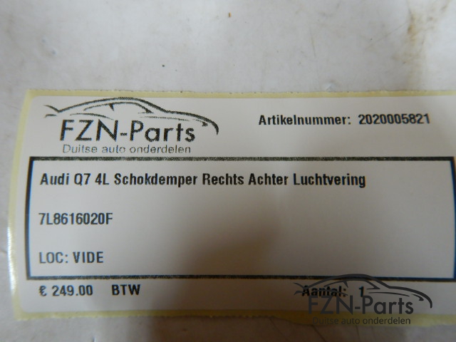 Audi Q7 4L Schokdemper Rechts-voor Luchtvering