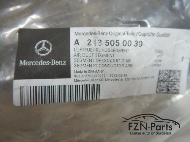 Mercedes-Benz E-Klasse W213 Luchtgeleiding Radiateur A2135050030