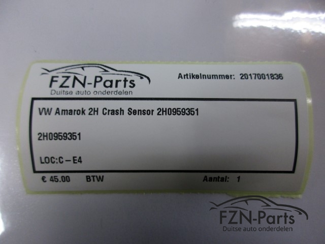 VW Amarok 2H Crash Sensor 2H0959351