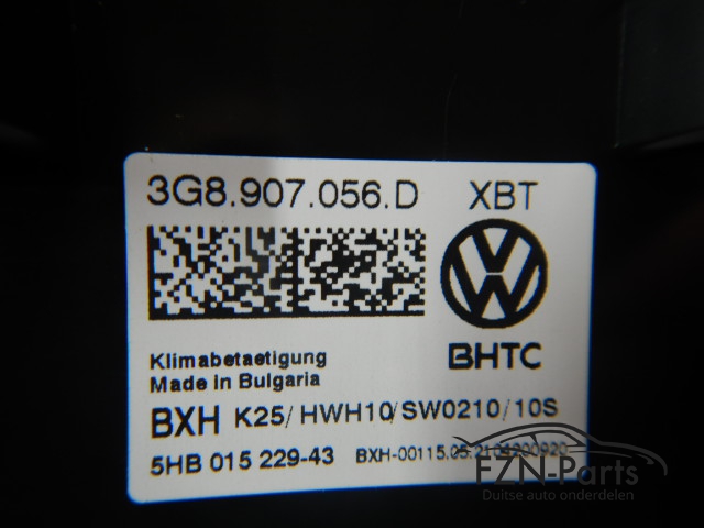 VW Arteon Ehybride 3G8 Clima Control Unit Stoelverwarming 3G8907056D