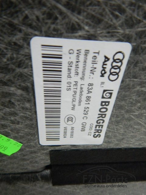 Audi Q3 83A Facelift Laadvloer Bagageruimte 83A861529C