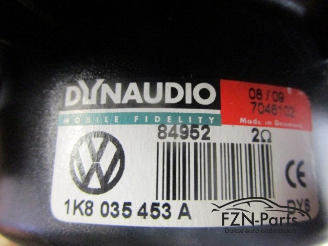 VW Scirocco 1K8 Dynaudio Luidspreker Speaker Voorzijde