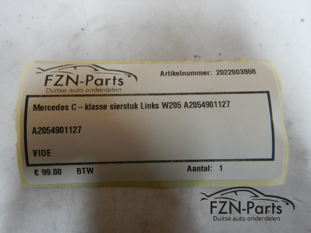 Mercedes-Benz C-Klasse Sierstuk Links W205 A2054901127