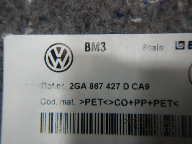 VW T-Roc 2GA Binnenbekleding Kofferbak Links Zijpaneel