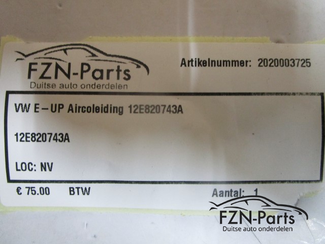 VW E-UP Aircoleiding 12E820743A