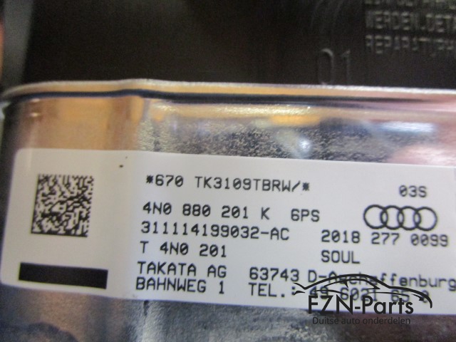 Audi A6 A7 4K/4N Stuuraibag Airbag 4N0880201K 2019>