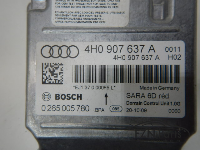 Audi A8 4H Airbag Module 4H0907637A