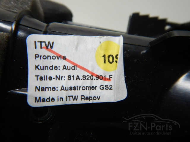 Audi A3 8V Facelift Luchtroosters Dashboard Set L + R