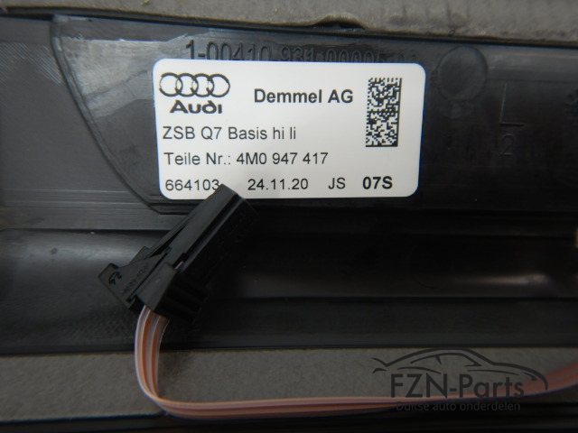 Audi RSQ8 4M Instaplijsten Dorpelijsten Verlicht Set
