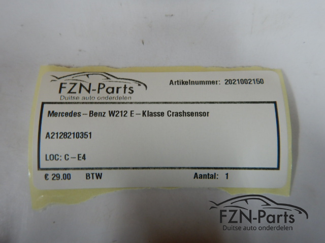 Mercedes-Benz W212 E-Klasse Crashsensor