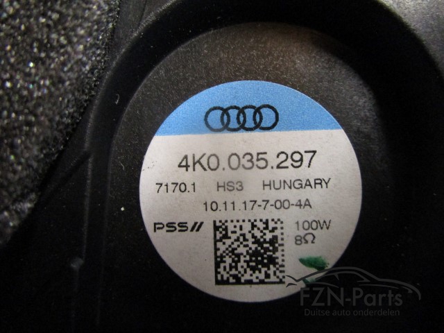 Audi A7 4K Portier Speaker B&O Links-Voor