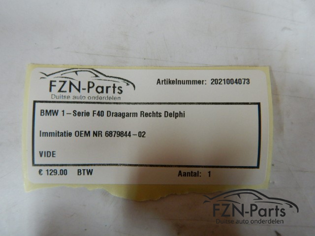 BMW 1-serie F40 Draagarm Rechts Delphi