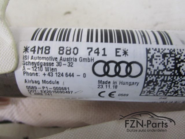 Audi Q8 4M8 Dakairbags Dak Airbag set Links+Rechts