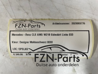 Mercedes-Benz CLS AMG W218 Sideskirt Links 033