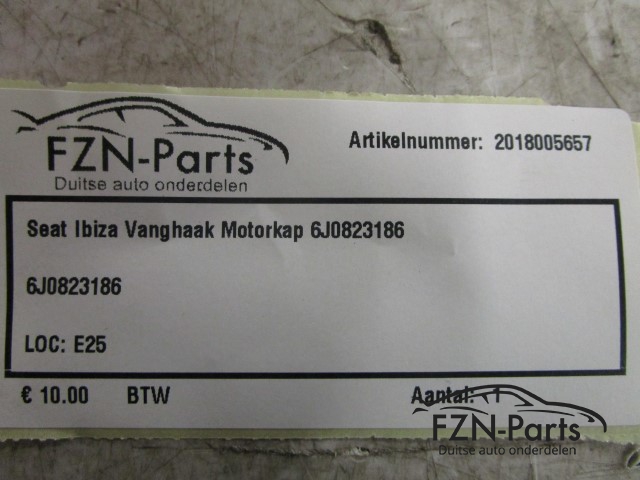 Seat Ibiza Vanghaak Motorkap 6J0823186