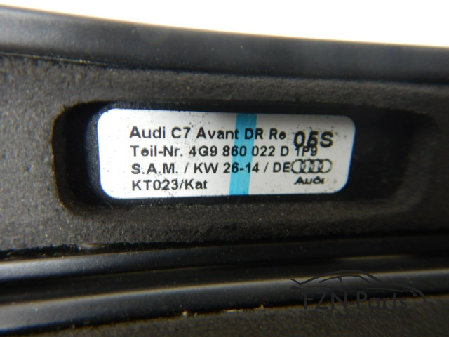 Audi A6 4G Dakdragers Dakrails Mat Zwart