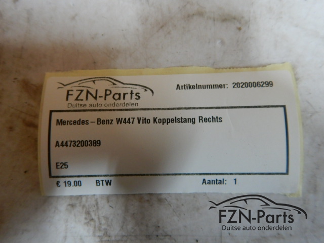 Mercedes-Benz W447 Vito Koppelstang Rechts