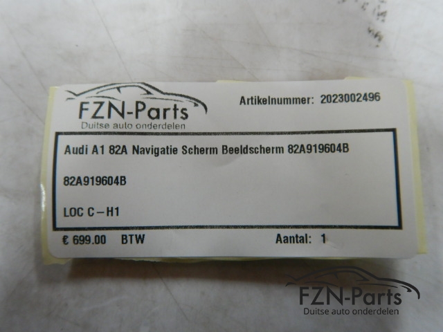 Audi A1 82A Navigatie Scherm Beeldscherm 82A919604B