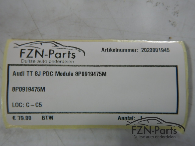 Audi TT 8J PDC Module 8P0919475M