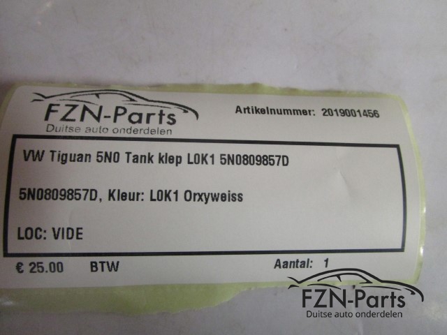 VW Tiguan 5N0 Tank klep L0K1 5N0809857D