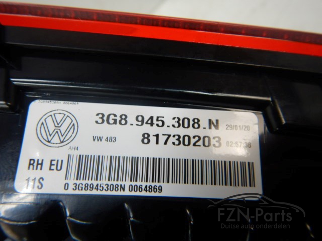 VW Arteon 3G8 Facelift Acherlicht Rechts 3G8945308N