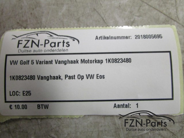 VW Golf 5 Variant Vanghaak Motorkap 1K0823480