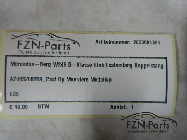Mercedes-Benz B-Klasse W246 Stabillisatorstang Koppelstang