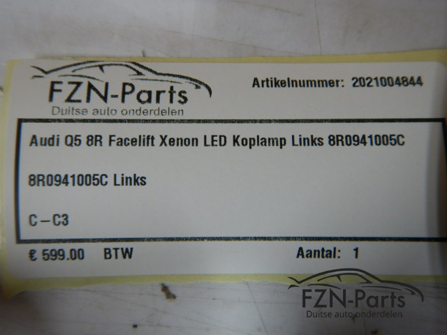Audi Q5 8R facelift xenon led koplamp links 8R0941005C