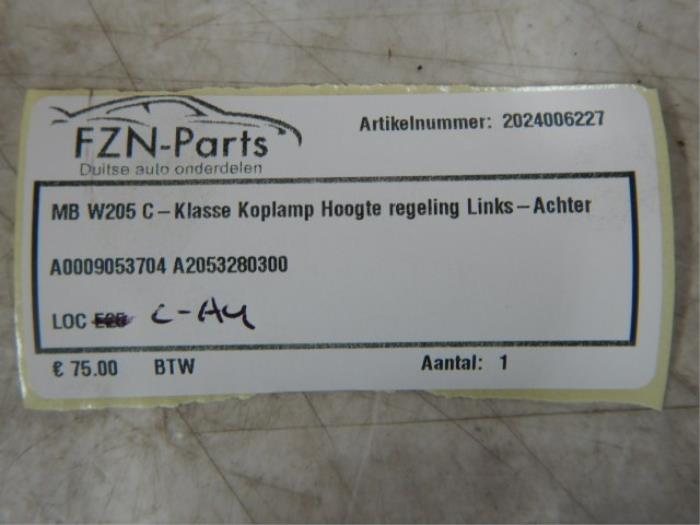Koplamphoogte postitiesensor Mercedes C-Klasse (22744506)