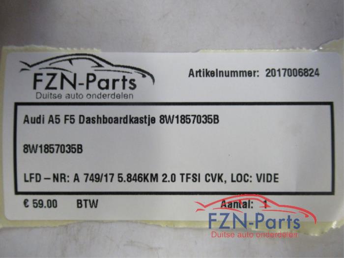 Dashboardkastje Audi A5 (22729042)