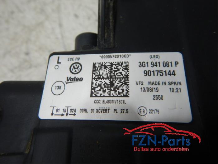 VW Passat B8 Facelift Matrix IQ-Light Koplamp links