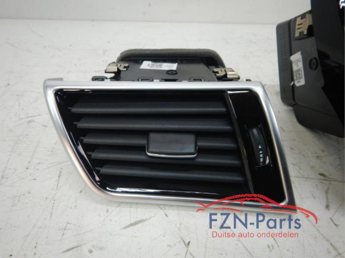 Mercedes-Benz GLE-Klasse W166 Inlegset Dashboard Luchtroosters Zwart