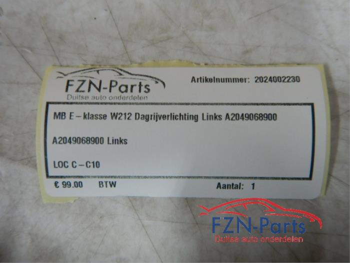Mercedes-Benz E-Klasse W212 Dagrijverlichting Links