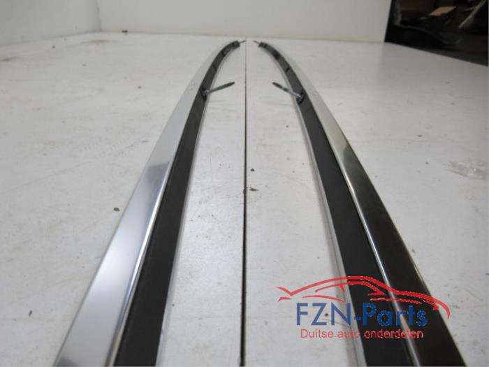 Audi A6 4G Dakdragers Dakrails Mat-Chrome Set