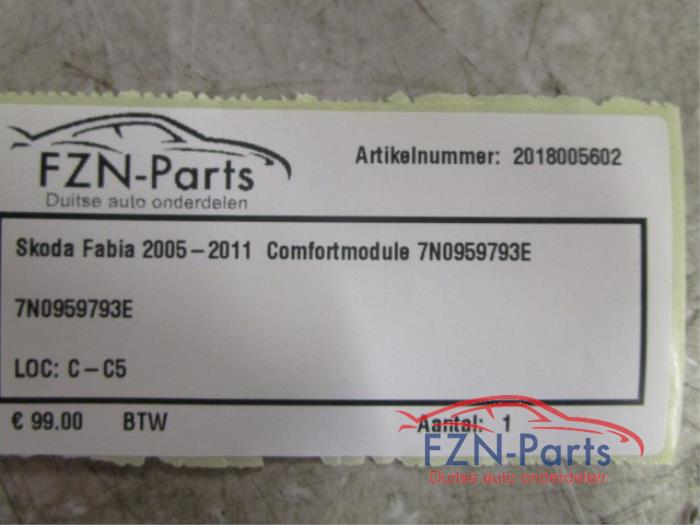 Skoda Fabia 2005-2011 Comfortmodule